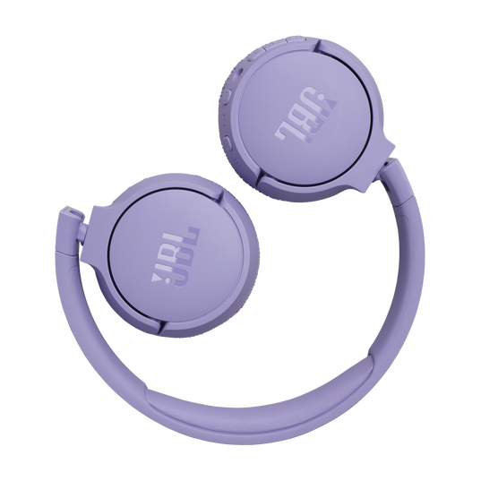 JBL Tune 670NC - Purple - Adaptive Noise Cancelling Wireless On-Ear Headphones - Detailshot 4